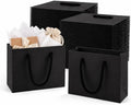 ldhhyh 100 pack small black gift bags with, main product view