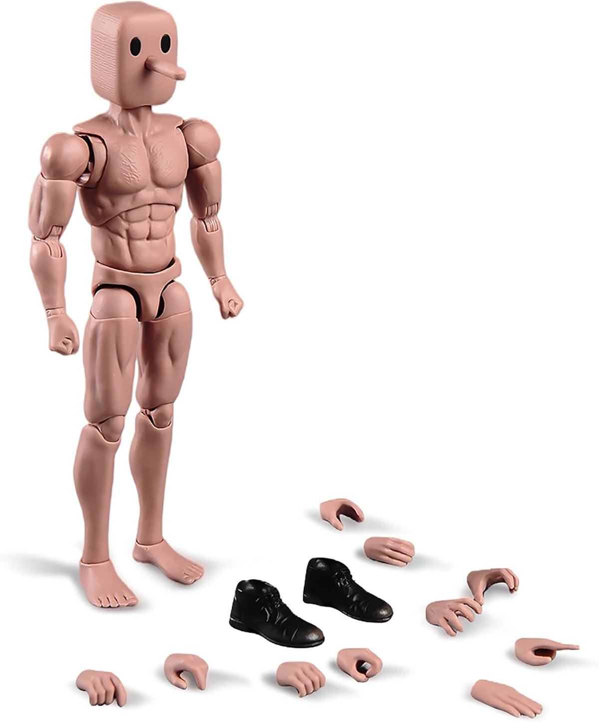 1/12 scale muscle male action figure nt-01, main product view