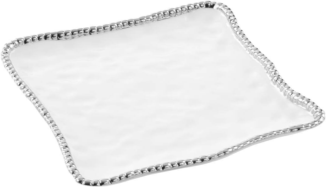 pampa bay salerno titanium-plated ceramic porcelain 11-inch square, main product view