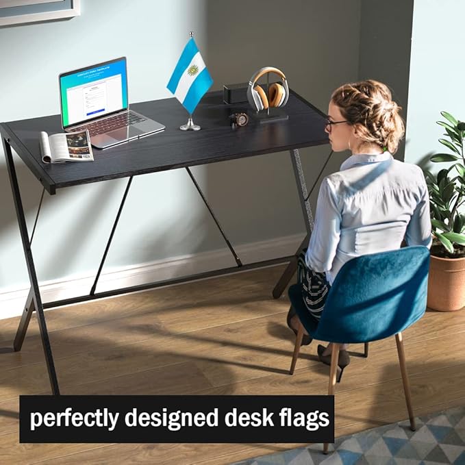Argentina Flag Argentine Flags, Small Mini Argentine Desk Flag, Used for Table Office Classroom Home Patriotic Events Decorations