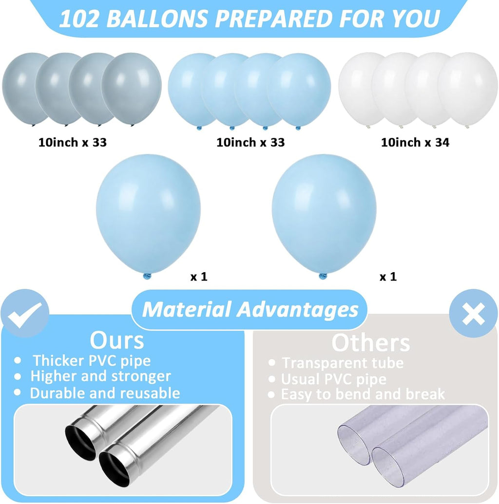 2 sets adjustable balloon column stand kit with, close-up detail