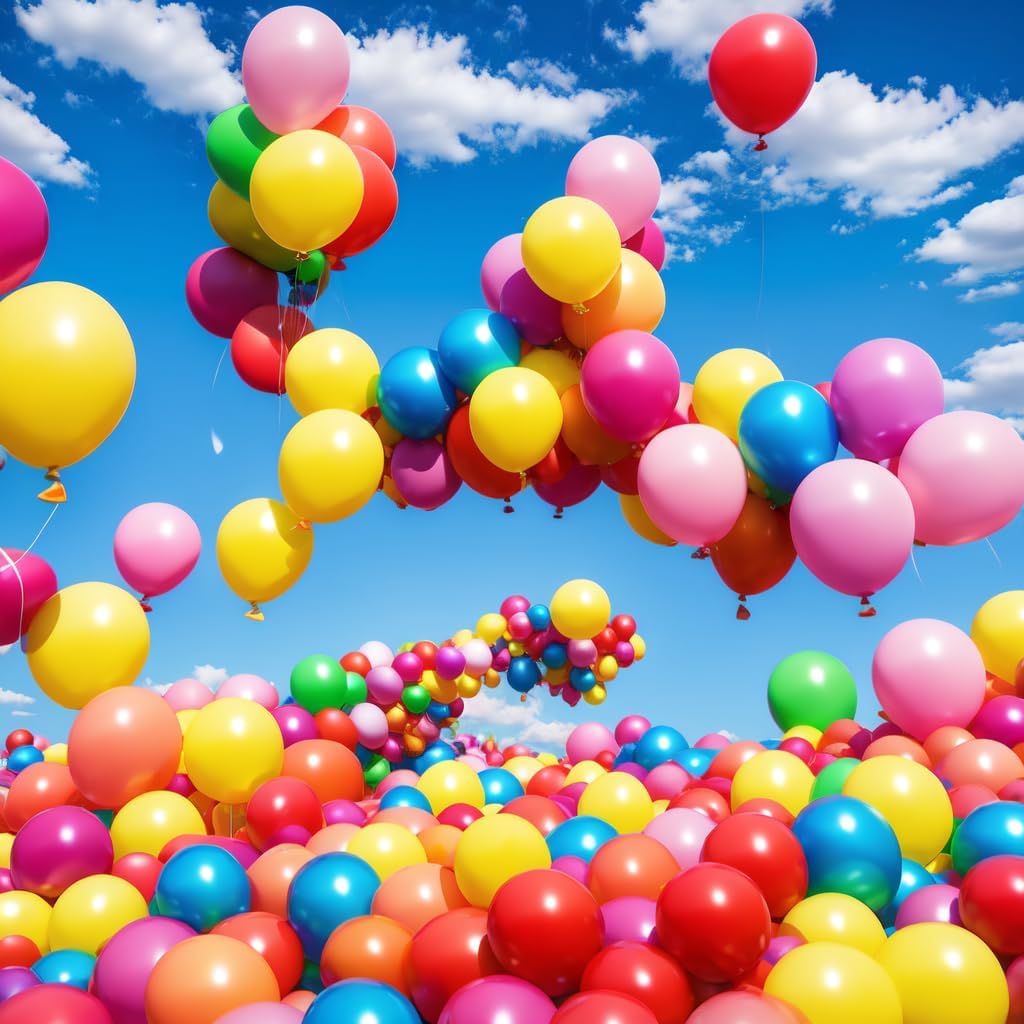 1500 Pack Balloons 15 Kinds Colors 12 inch Rainbow Latex Party Balloon Bulk f...