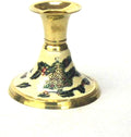 Amazing Home Solid Brass Golden Christmas Candle Holder 3" inches Height Centerpieces for Wedding Home Decor and More!