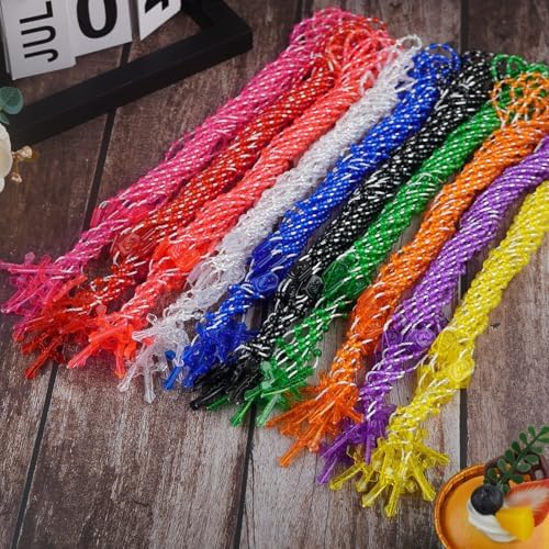zyflsq bulk plastic rosary beads catholic 100 pack, front angle view