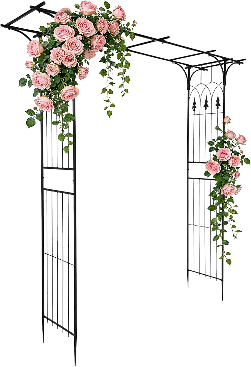 vingli garden arbor, arch archway for wedding ceremony, main product view