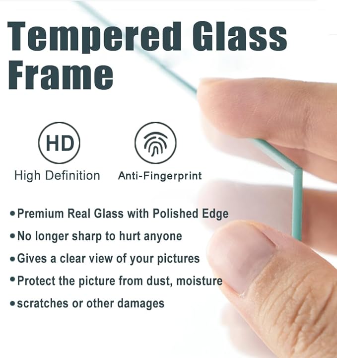 5x7 Picture Frames Set of 4 Vintage Photo Frame, Rustic Retro Photo Frame with Real Glass,Decorative Art Wall Mount and Tabletop Display Family Friends Wedding Gift