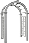 nantucket deluxe 60"w x 94"h vinyl arbor, main product view