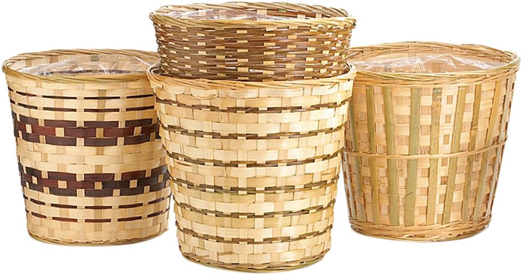 burton & burton basket bamboo pot cover, main product view