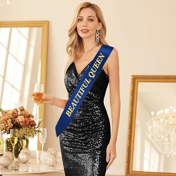 Blank Sash 16 PCS Sashes DIY Satin Sash Chair Sashes Scout Sash President Sash Senior Sash Scout Sash Wedding Party Sash