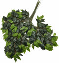 artificial olive leaves green foliage stems waterproof for, main product view