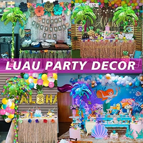 5ft light up palm trees outdoor with remote showing dimensions