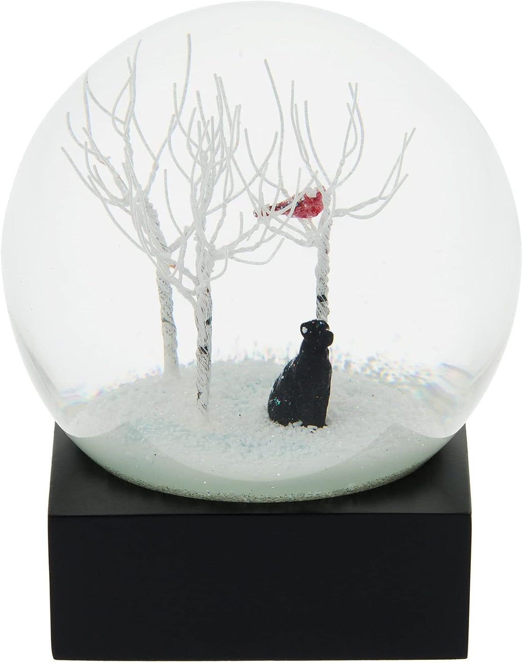 Black Lab in Woods Snow Globe by CoolSnowGlobes