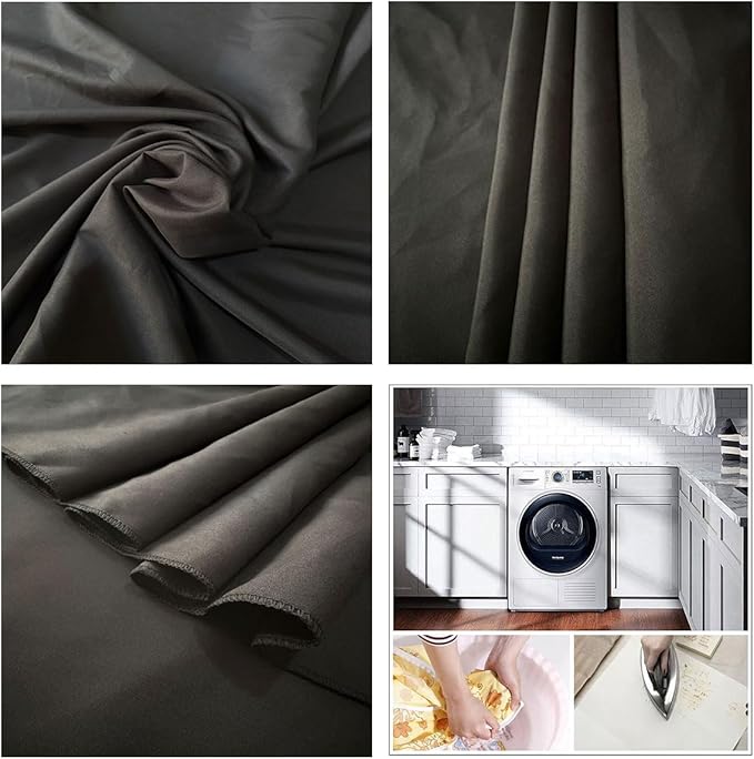 Black Backdrop for Photography Durable Fabric Background Photo Backdrop Video Photography Studio (10x7ft, Black)