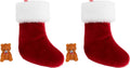 World's Smallest Merry Christmas Stocking with Mini Toy (Pack of 2)
