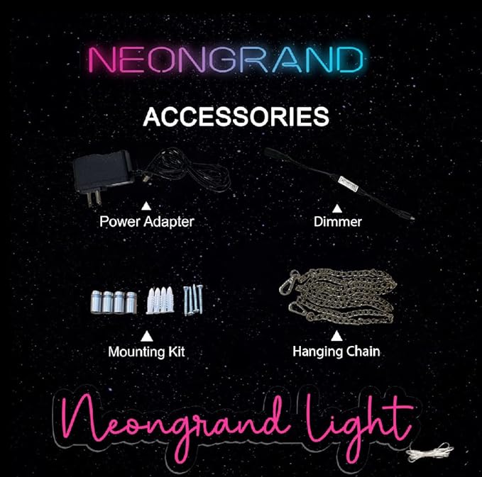 Open Bar Neon sign (LARGE 24x16'') Lights Neon Sign and Decor Led Light, Neon Signs For Man Cave (24x16'', Light Blue & Pink)