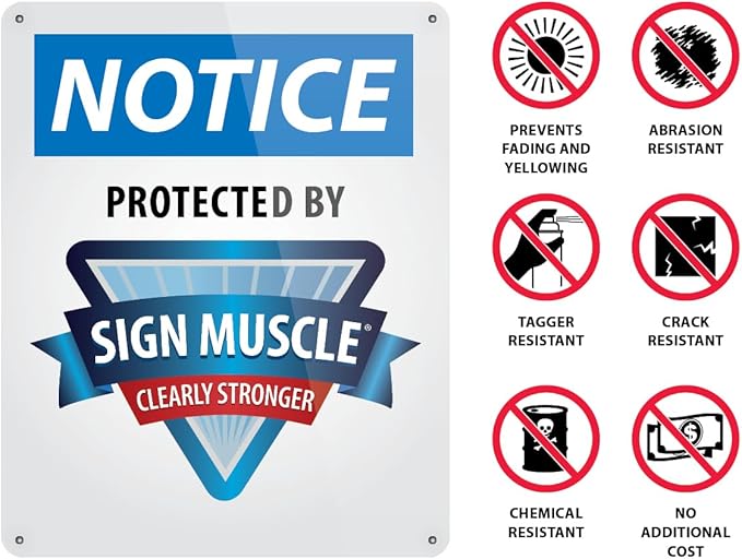 Custom OSHA Style Danger Sign 10" x 14" Plastic Sign, Customizable "Your Text Here", by AccuformNMC Made in USA