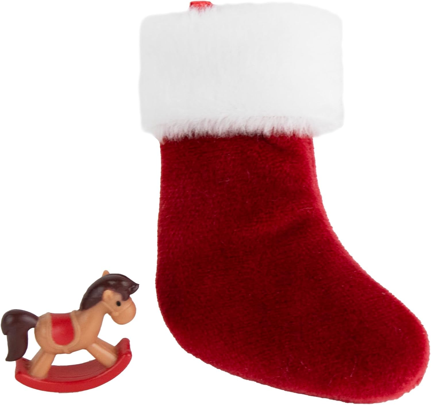 World's Smallest Merry Christmas Stocking with Mini Toy (Pack of 2)