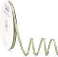 Ribbli Sage Green Satin Ribbon Double Faced Satin 1/4 Inch x Continuous 100 Yards-Spring Moss Ribbon for Gift Wrapping Crafts Wedding Decoration Bows Bouquet Floral Arrangement