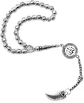 antique silver plated collection- (33 beads) worry beads-prayer, main product view