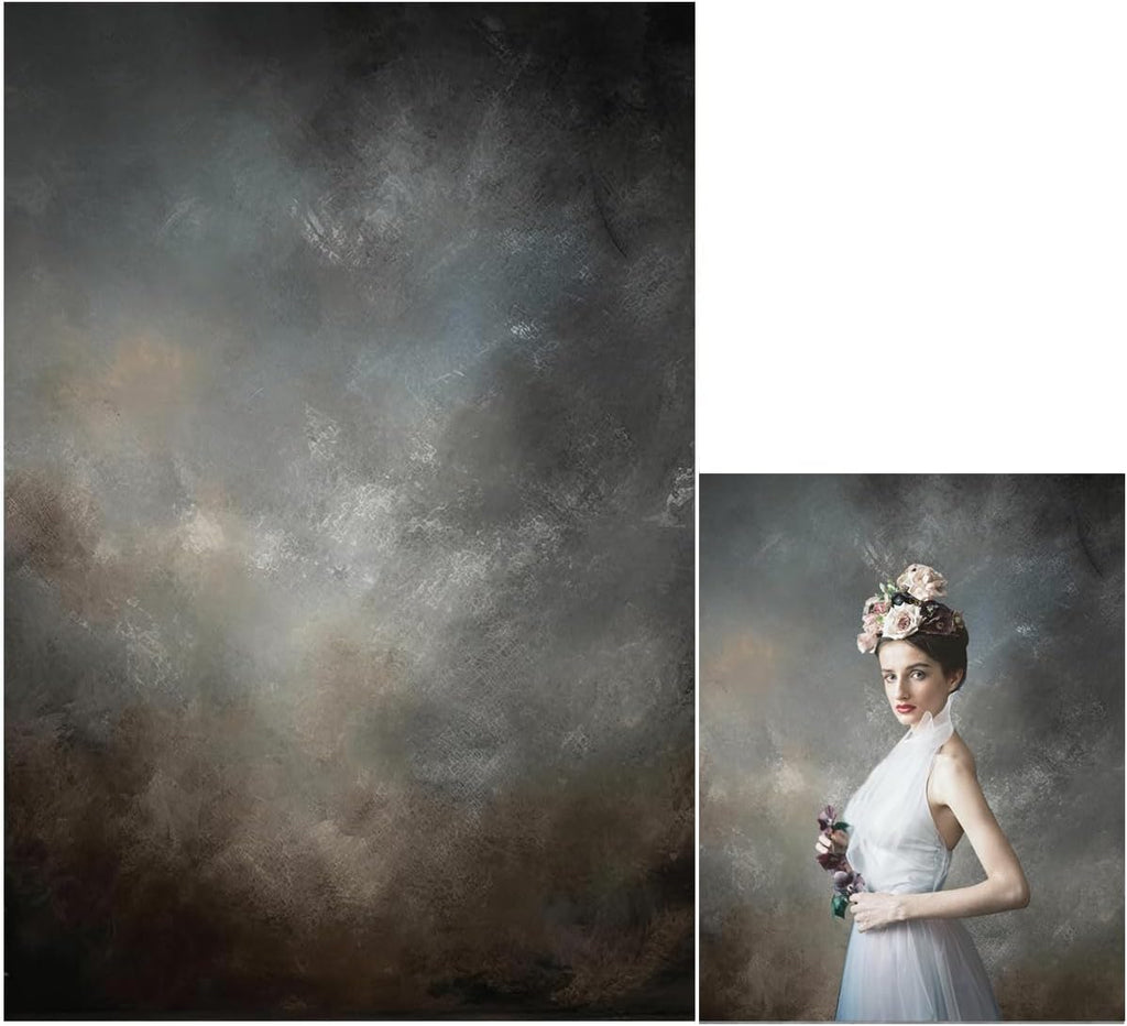 8x10ft fabric abstract backdrop for photography vintage portrait, close-up detail