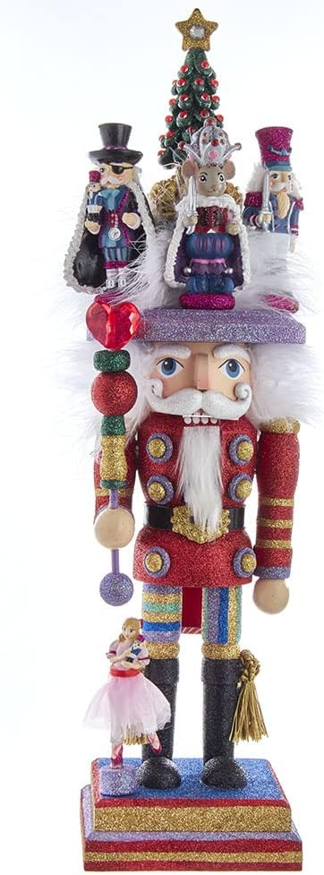 hollywood nutcrackers suite nutcracker, 18-inch, multicolored, (ha0610), main product view