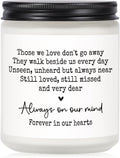 Shqiueos Sympathy Gifts for Loss of Loved One, Memorial Lavender Candle | Soy Wax 7oz, Bereavement, Thinking of You, Grief Gift, Funeral Comfort Condolence Remembrance Christmas Gift