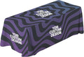 DreamController Custom Table Cloth for 4ft/5ft/6ft Table with Business Logo, Image or Text Personalized Table Cover for TradeShows, Events, Birthday, Wedding | Made in USA | Fast delivery | HD Print
