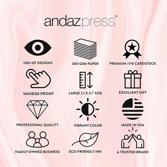 Andaz Press Fully Personalized Collection, Fancy Frame Square Gift Tags, Custom Made Any Name, Your Text Here, 24-Pack, for Presents, Gifts, Favors, Boxes, and Treat Bags