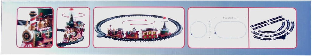 lemax north pole railway, 26.18 in l x, close-up detail