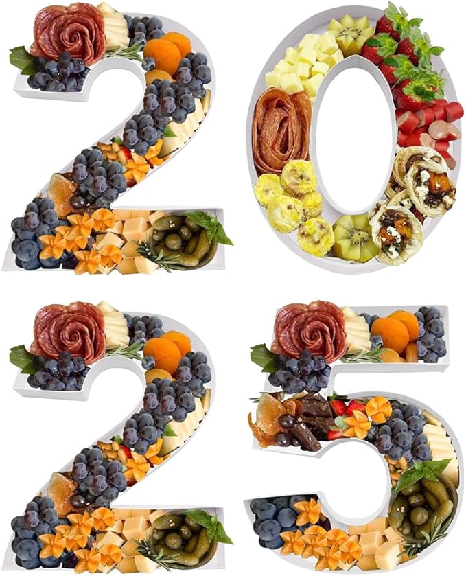 12" Fillable Cardboard Number Charcuterie Gift Cupcake Box With Cover Sweets Packaging (2025)