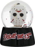 Friday the 13th Jason's Mask 3-Inch Mini Snow Globe with Swirling Glitter Display Piece | Horror Movie Collectible Keepsake