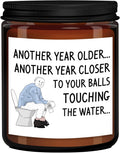 Birthday Gifts for Men Dad Boyfriend Him Husband Grandpa Brother Uncle Coworker Best Friend, Funny Present 65th 30th 75th 60th 40th 50th Birthday Gift Ideas, Happy Birthday Candles Unique Mens Gifts