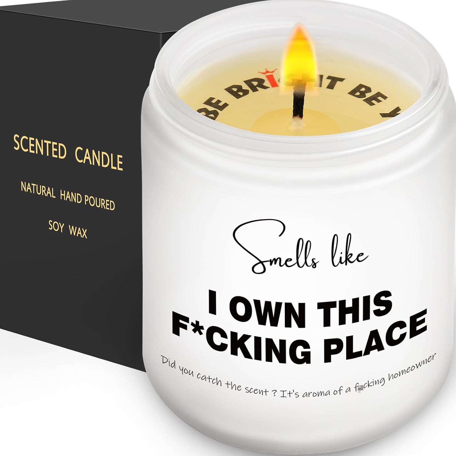 Funny Housewarming Gift, New Home House Gifts, Housewarming Candle, Welcome Home, Realtor Gift, Smells Like Candle, Apartment Presents, New Homeowners Gifts, First Home Present, Celebrating NewHome