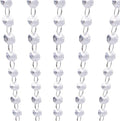 Crystal Clear Acrylic Bead Garland Chandelier Hanging Wedding Decoration 33 FT
