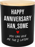 GAUDORA Funny Gifts for Him - Long Lasting Vanilla Lavender Scented Candle 10oz - 1 Year 10 Year 30th 50th Anniversary Wedding Gifts for Men Husband Him Boyfriend from Her Girlfriend Wife