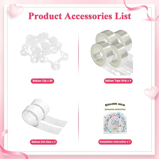 Wokceer Wedding Arch 7.2FT Round Backdrop Stand Metal Circle Backdrop Stand Circle Balloon Arch Stand Frame for Birthday Party Bridal Shower Anniversary Ceremony Candy Tables Celebration