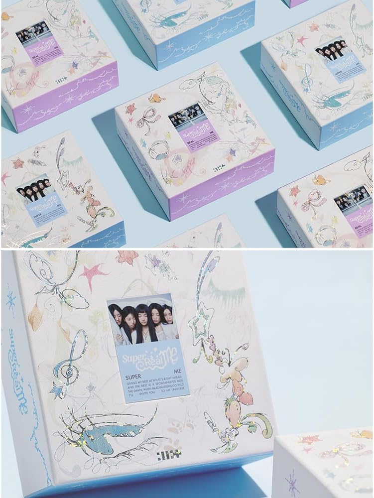 ILLIT [1st Mini Album 'SUPER REAL ME'](SUPER ME Ver.) + 3 Extra Photo...