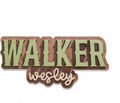 Wooden Name Signs for Nursery, Baby Name Sign, Name Signs for Kids Room, Custom Plaque, Nursery Wall Art, (Walker Wesley)
