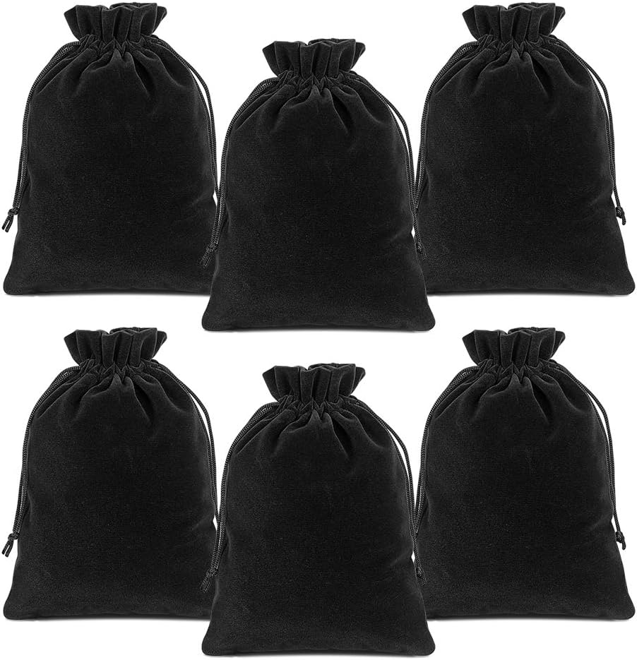 velvet drawstring bags gift bags for wedding party, main product view