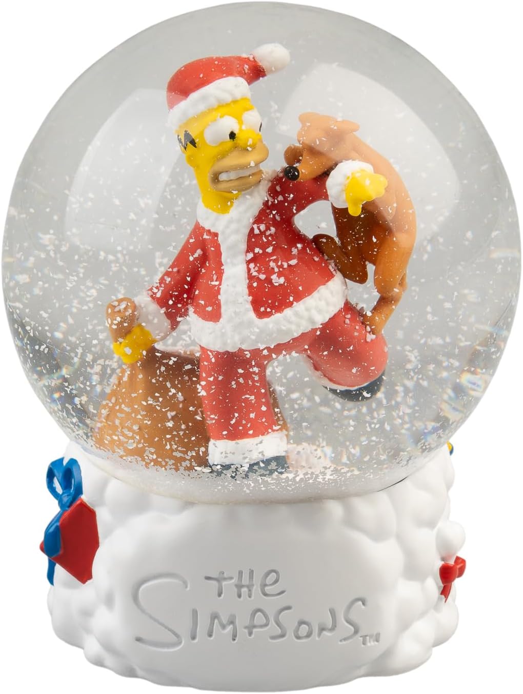 Grupo Erik The Simpsons Snow Globe - Funny Gifts, Merch, Merchandise, Decor | Homer Simpson Figure - Snow Globes for Adults & for Children, Secret Santa Gifts under 20 Pounds for Christmas, Xmas