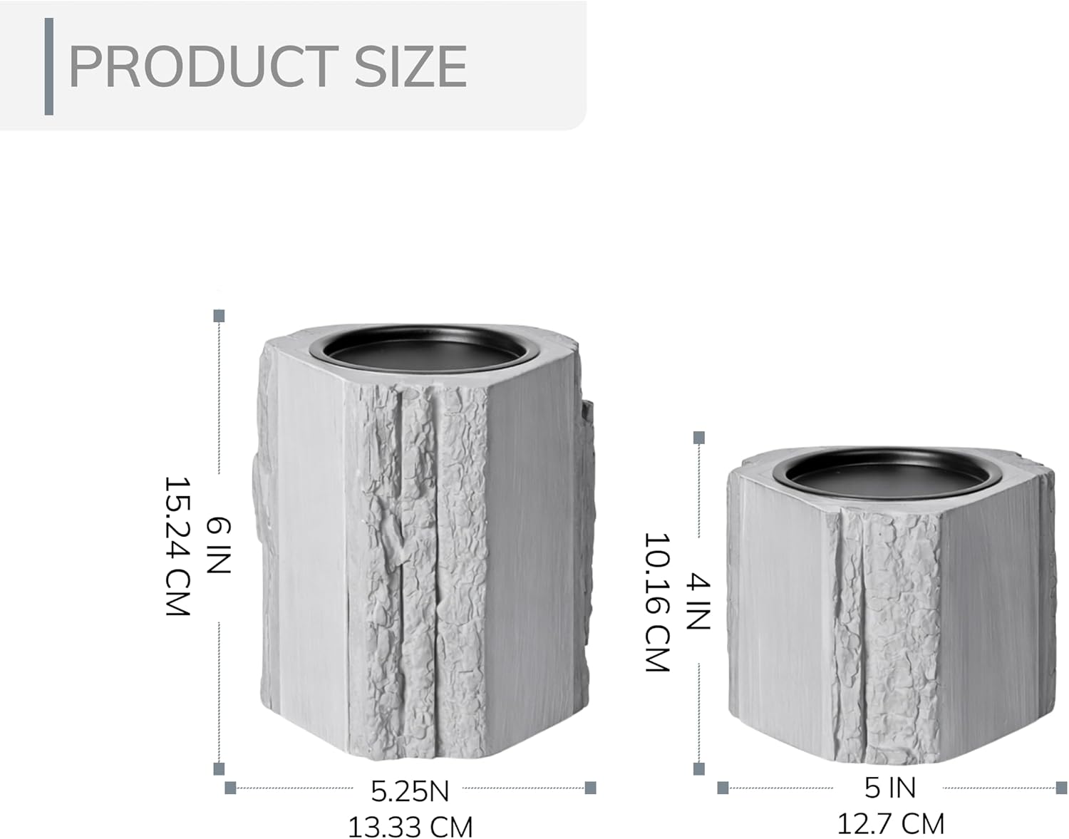 Aurora Candle Holder Set of 2