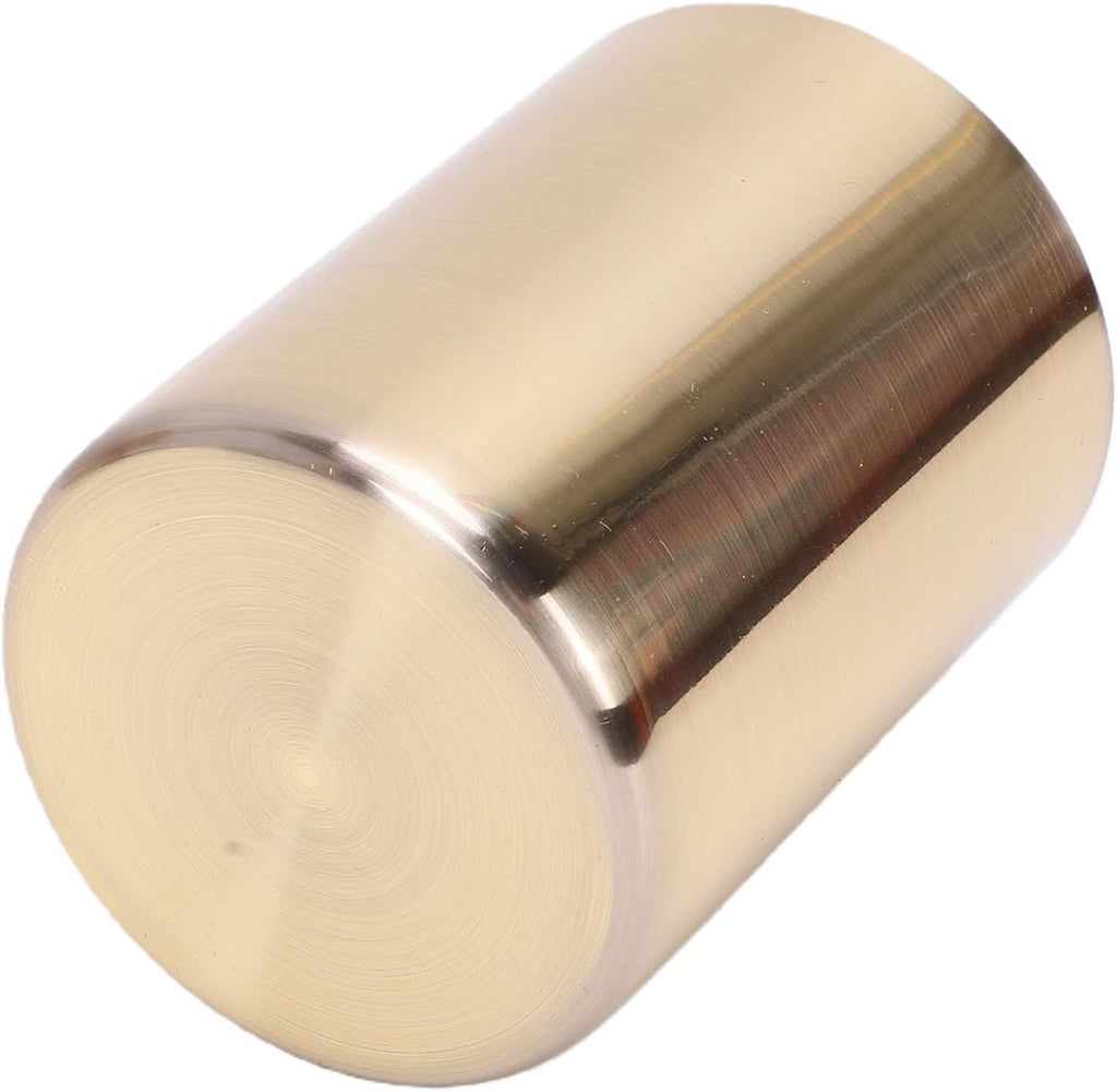 Duokon 304 Stainless Steel Candle Cup 300ml Multipurpose Container with Rust Proof Design for Candle Making and Home Decor (Gold)
