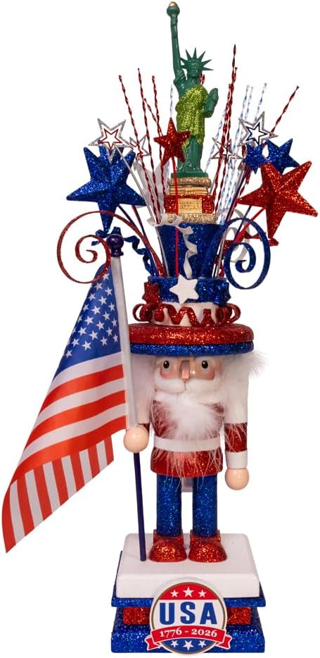 kurt adler hollywood nutcrackers america's 250th anniversary 20.5", main product view