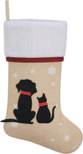 20 Inch Pet Christmas Stocking for Dogs and Cats - Holiday Decor, Festive Gift Set for Puppy Kitten Pets