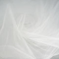 White Tulle Fabric 108" x 25 Yards for Wedding Decoration Pew Bows Christmas Gift Wrapping Ceiling Draping Baby Shower Birthday Party Reception DIY Craft Supplies
