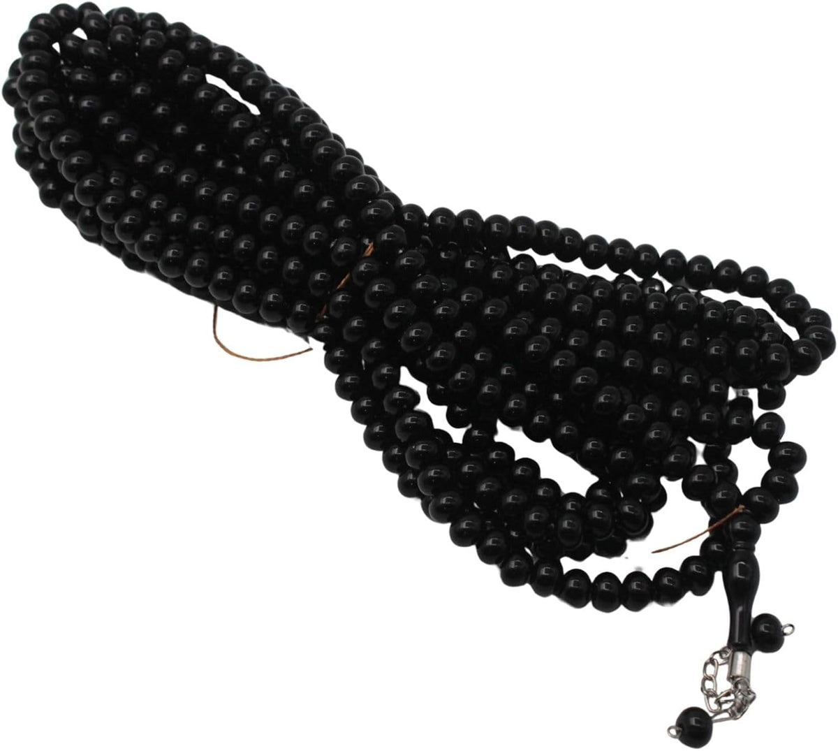 Mega 1000 Bead Black Color Prayer Beads | Classic Tasbih/Rosary/Mala with 100...