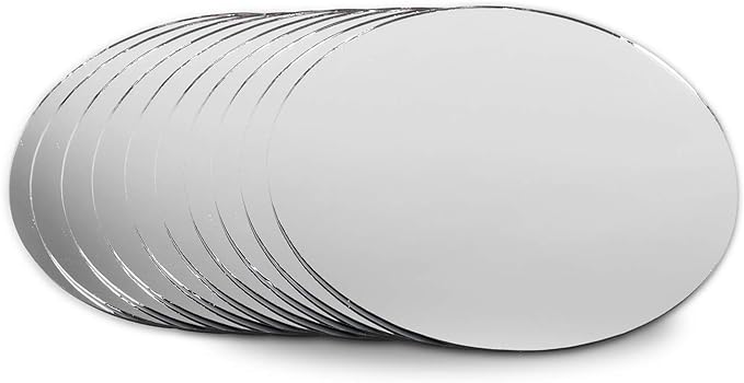 Super Z Outlet Round Mirror Wedding Table Centerpieces (6" Inches)