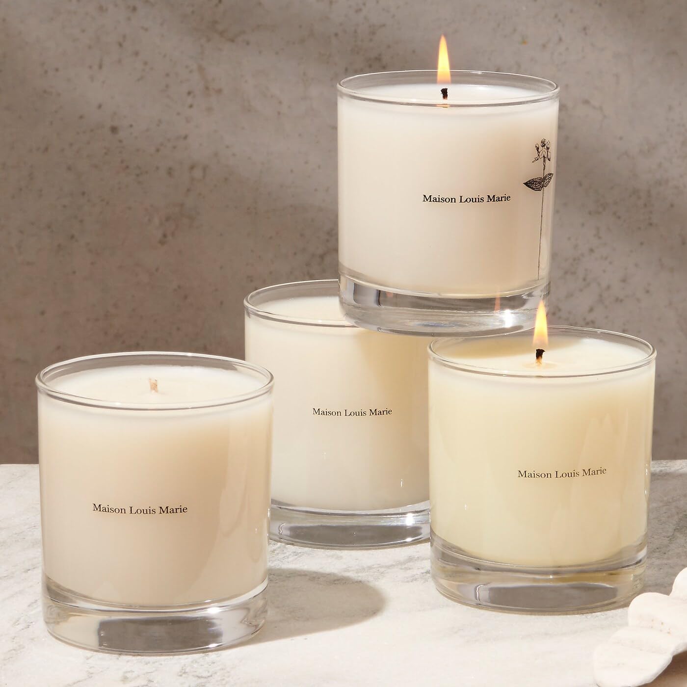 Maison Louis Marie - No.04 Bois de Balincourt Soy Wax Candle | Luxury Fragrances for a Modern World (8.5 oz | 240 g)