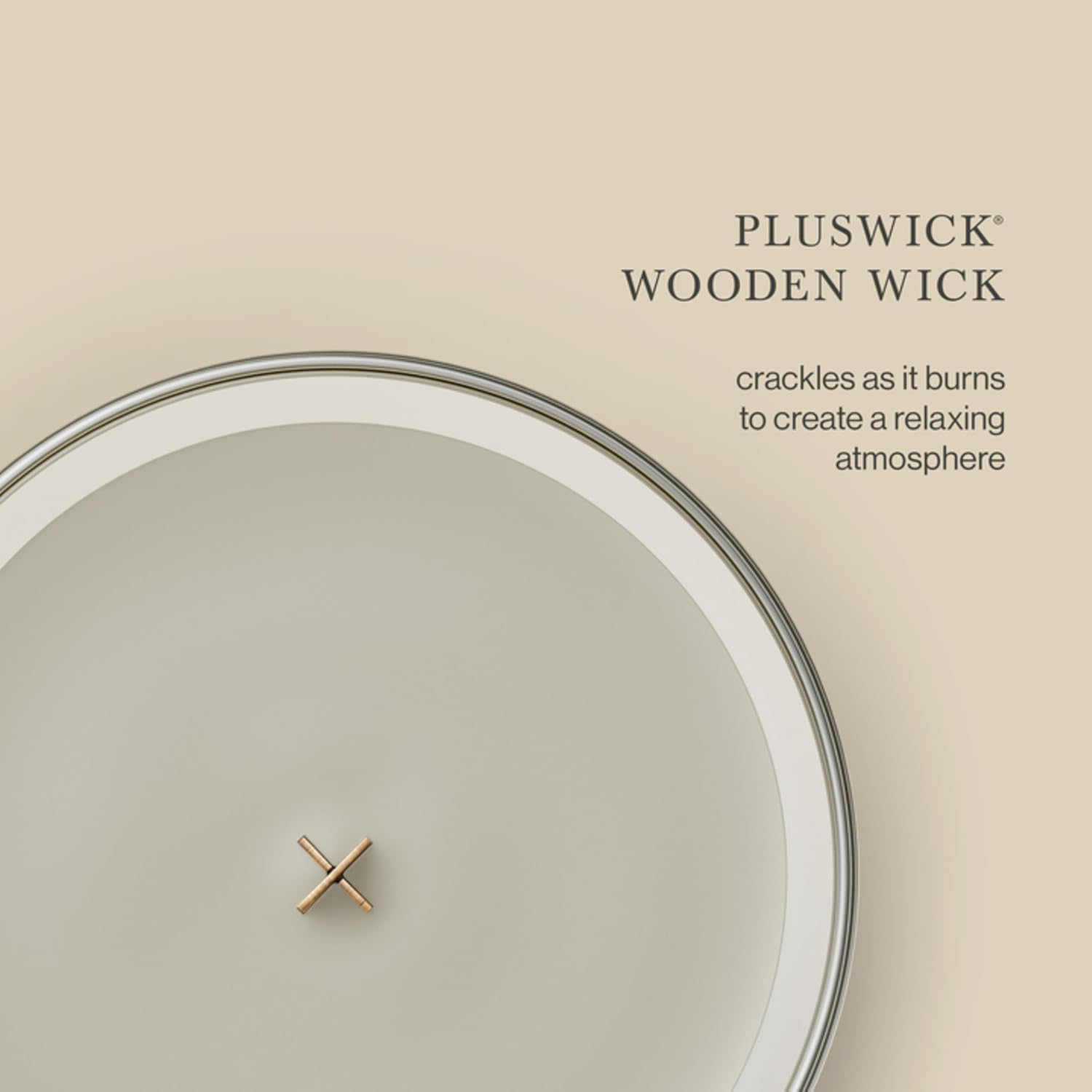 WoodWick Fireside Holiday Candle Gifts for Women and Men, 9.7 oz Medium Hourglass Candle with Crackling Wick