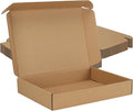 MEBRUDY 12x9x2 Inches Shipping Boxes Pack of 20, Small Corrugated Cardboard Box for Mailing Mailer Packing, Brown